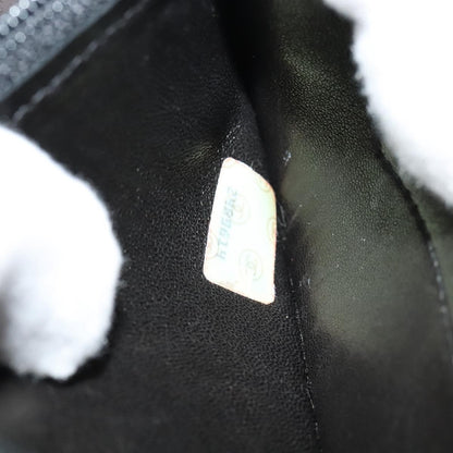 Chanel Classic Card Holder on Chain Wristlet Leather, BLACK, LEATHER, Wallets