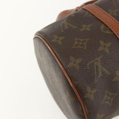 Louis Vuitton Papillon Handbag Monogram Canvas, BROWN, CANVAS, Handbag