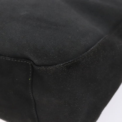 Prada Vintage Tote Suede, GRAY, SUEDE, Tote bag