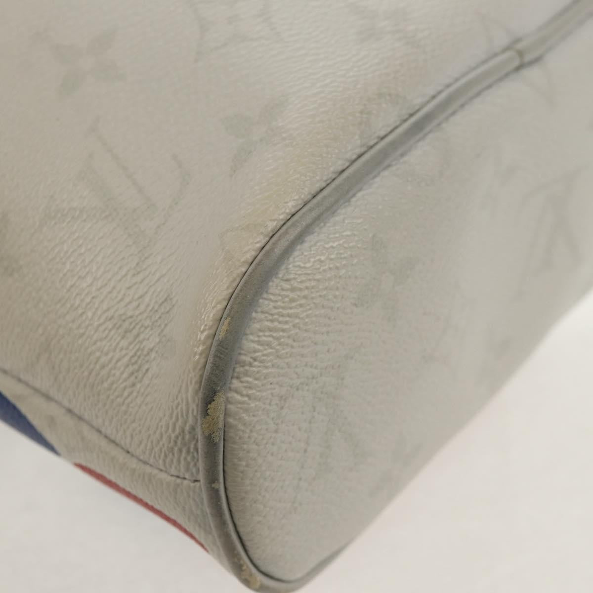 Louis Vuitton Chalk Sling Bag Limited Edition Logo Story Monogram Canvas, WHITE, CANVAS, Shoulder bag