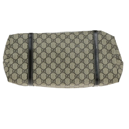 Gucci Joy Tote GG Coated Canvas with Leather, BROWN, CANVAS, Tote bag