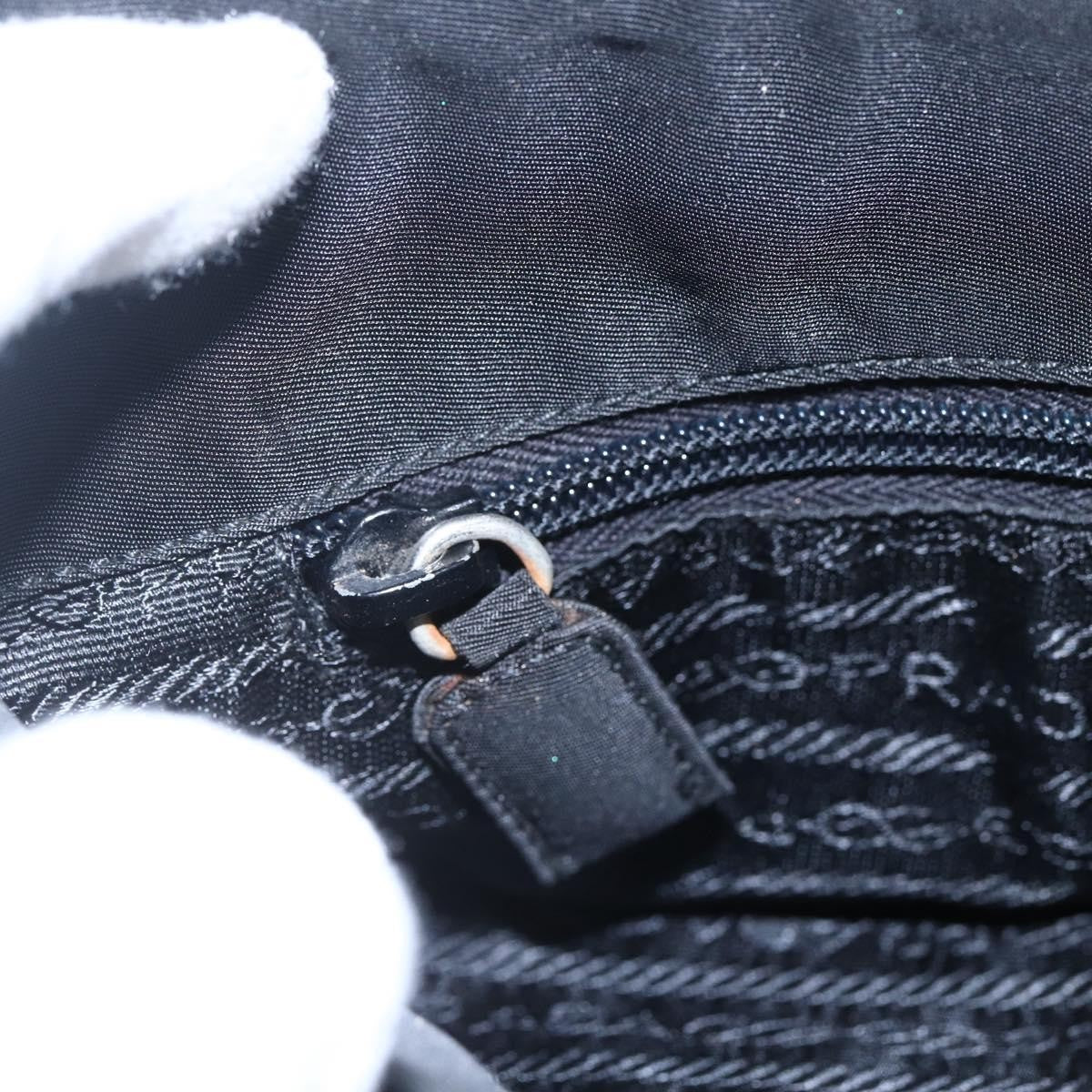 Prada Vintage Shoulder Bag Tessuto, BLACK, NYLON, Shoulder bag
