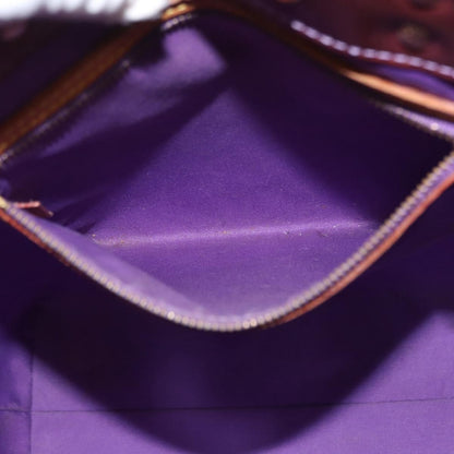 Louis Vuitton Reade Handbag Monogram Vernis, PURPLE, PATENT_LEATHER, Handbag