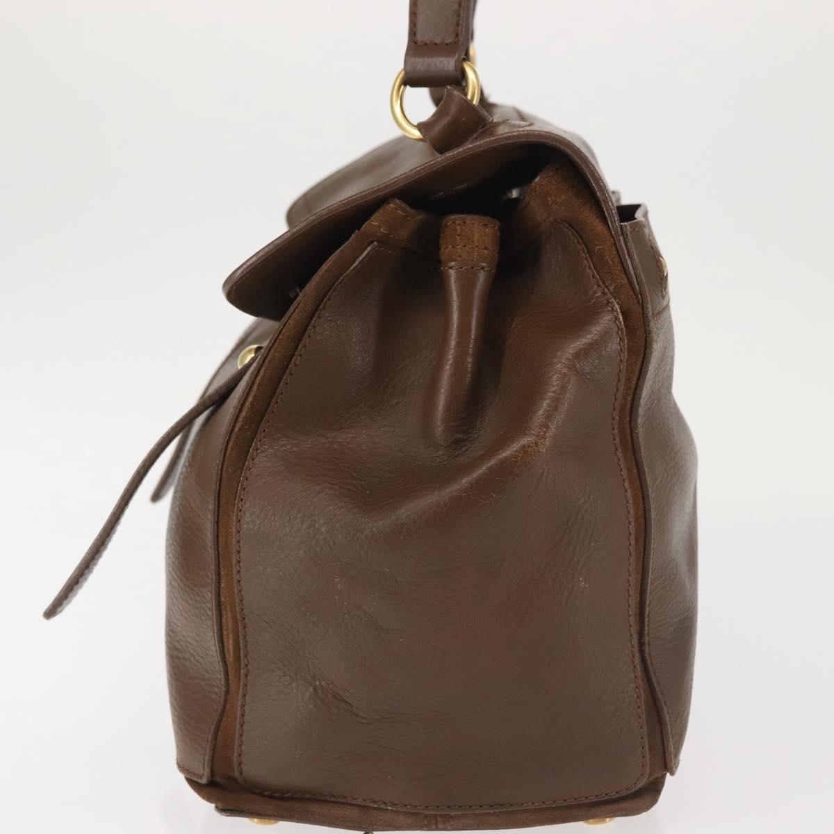 Saint Laurent Muse Two Bag Leather, BROWN, LEATHER, Handbag