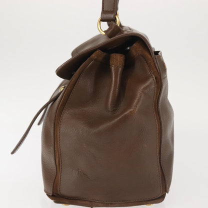 Saint Laurent Muse Two Bag Leather, BROWN, LEATHER, Handbag