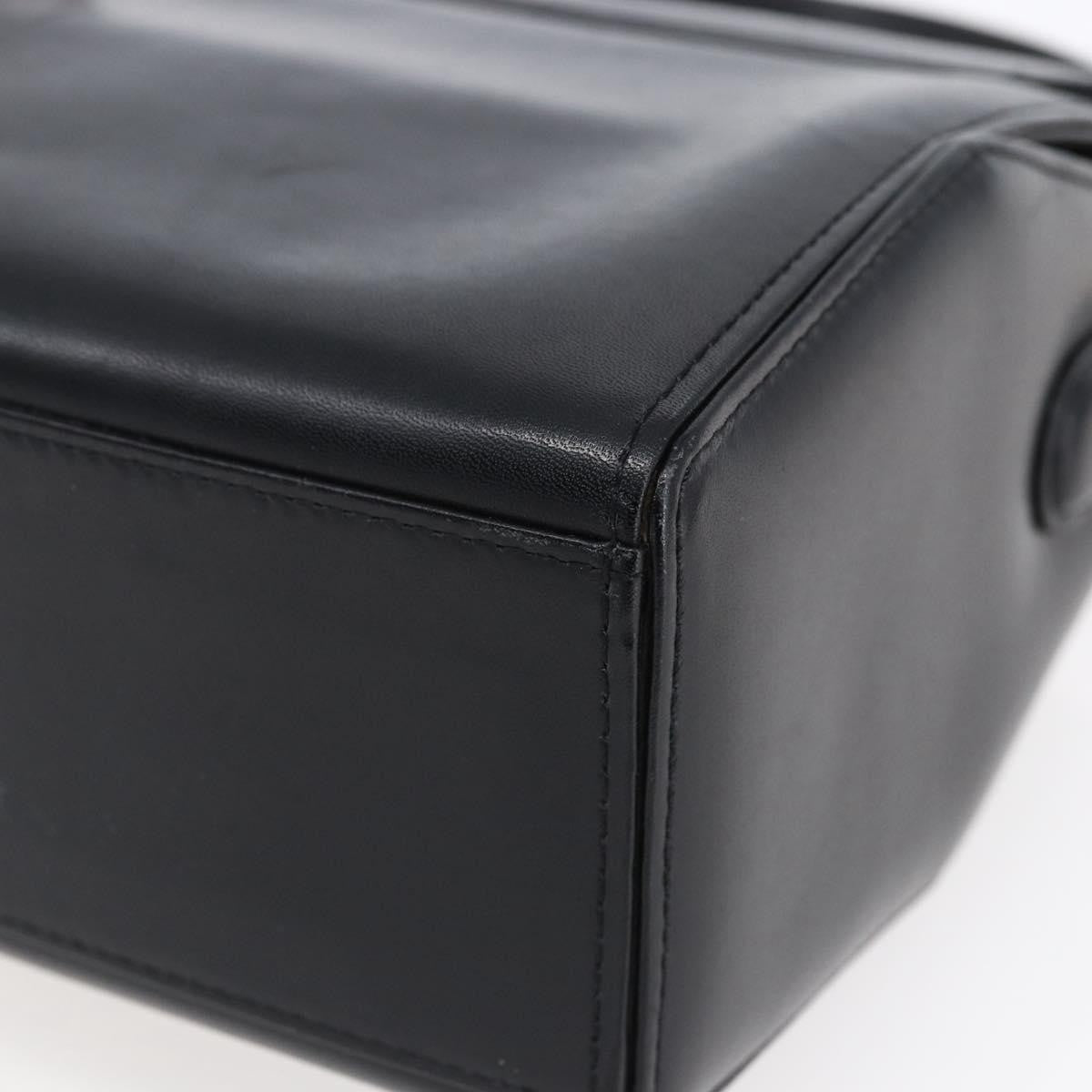 Givenchy Vintage Handbag Leather, BLACK, LEATHER, Handbag