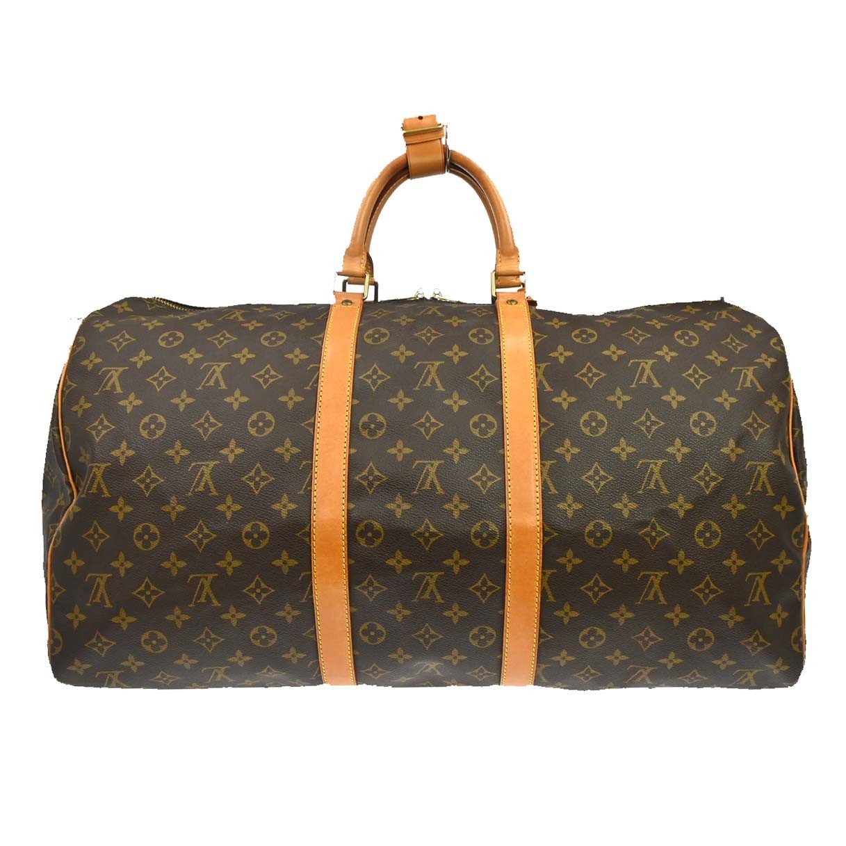 Louis Vuitton Keepall Bag Monogram Canvas, Brown, Canvas, Travel Bag