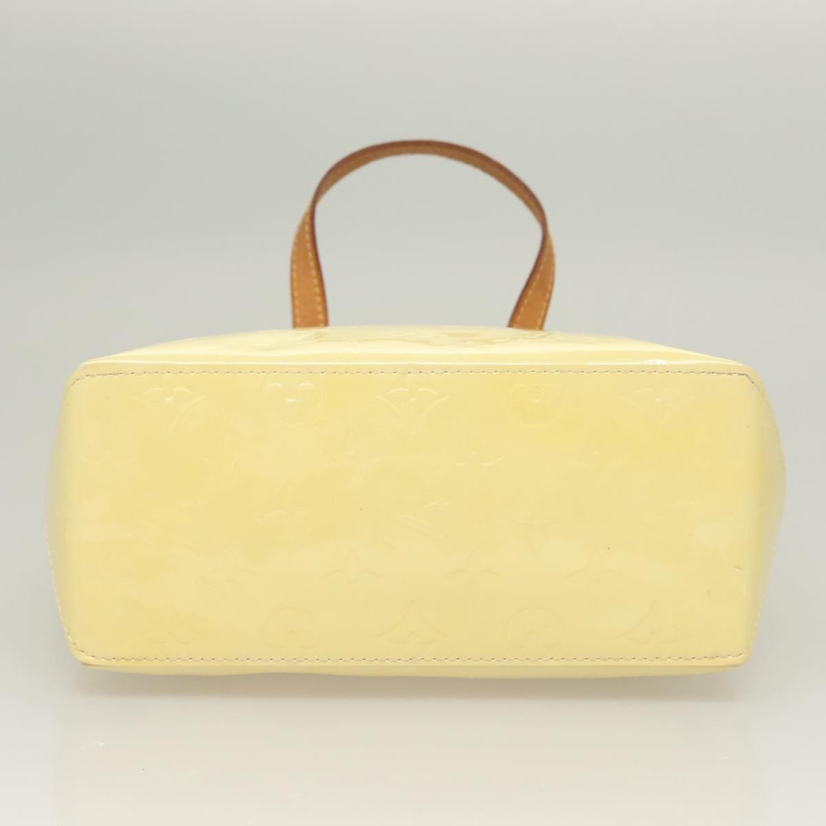 Louis Vuitton Reade Handbag Monogram Vernis, BEIGE, PATENT_LEATHER, Handbag