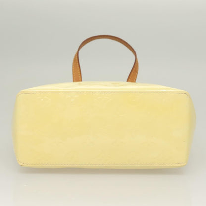 Louis Vuitton Reade Handbag Monogram Vernis, BEIGE, PATENT_LEATHER, Handbag
