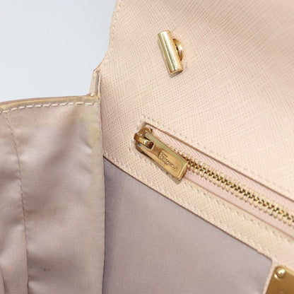 Salvatore Ferragamo Vala Chain Shoulder bag Leather, PINK, LEATHER, Shoulder bag