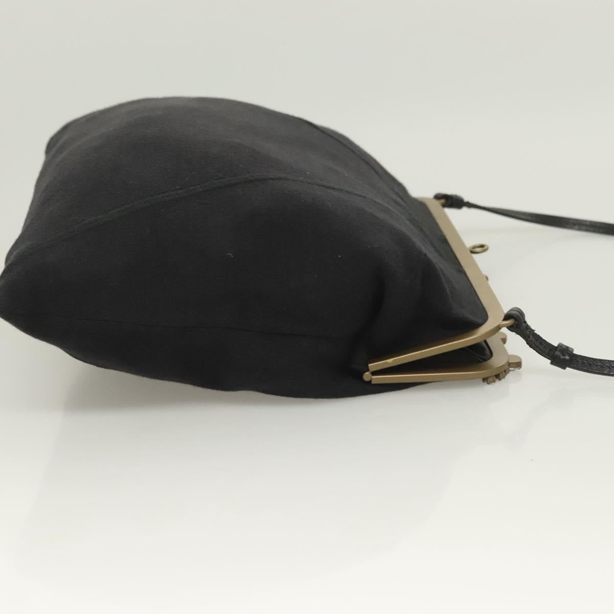 Miu Miu Shoulder Bag Cotton, BLACK, COTTON, Shoulder bag