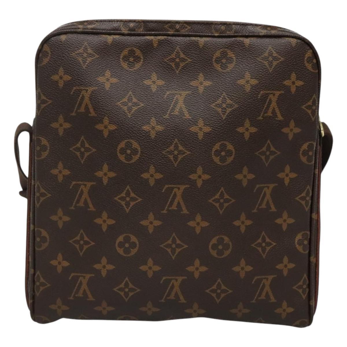 Louis Vuitton Trotteur Beaubourg Handbag Monogram Canvas, BROWN, CANVAS, Handbag
