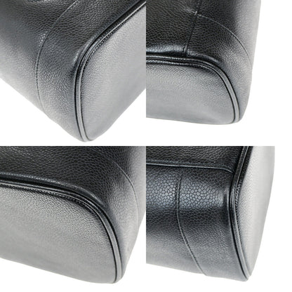 Chanel Vintage Timeless Vanity Case Caviar, BLACK, CALFSKIN, Handbag