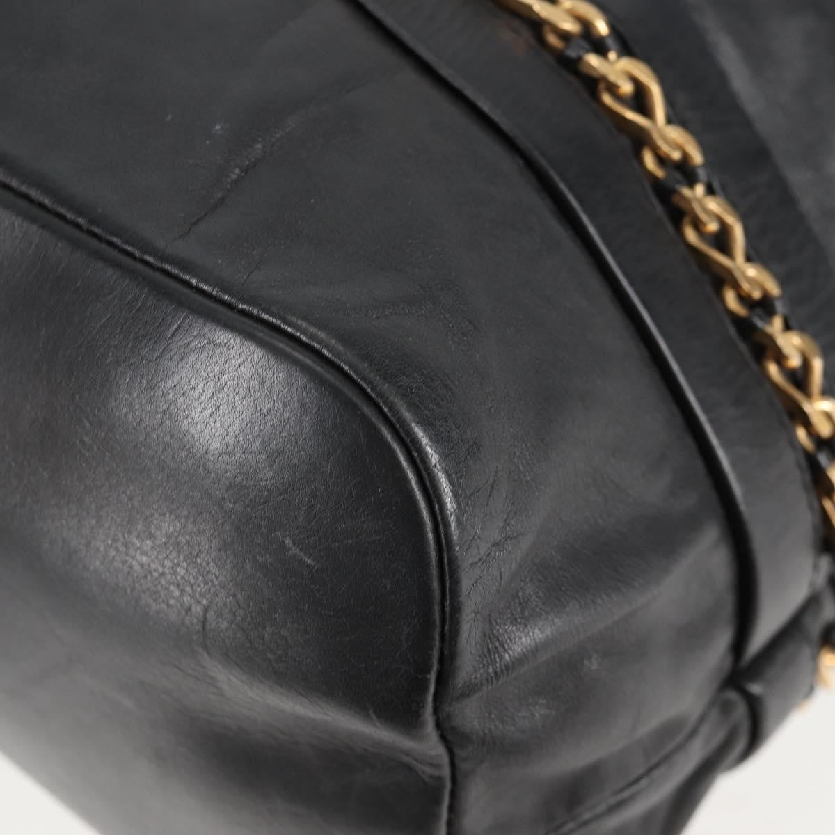 Chloe Vintage Tote bag Leather, BLACK, LEATHER, Tote bag