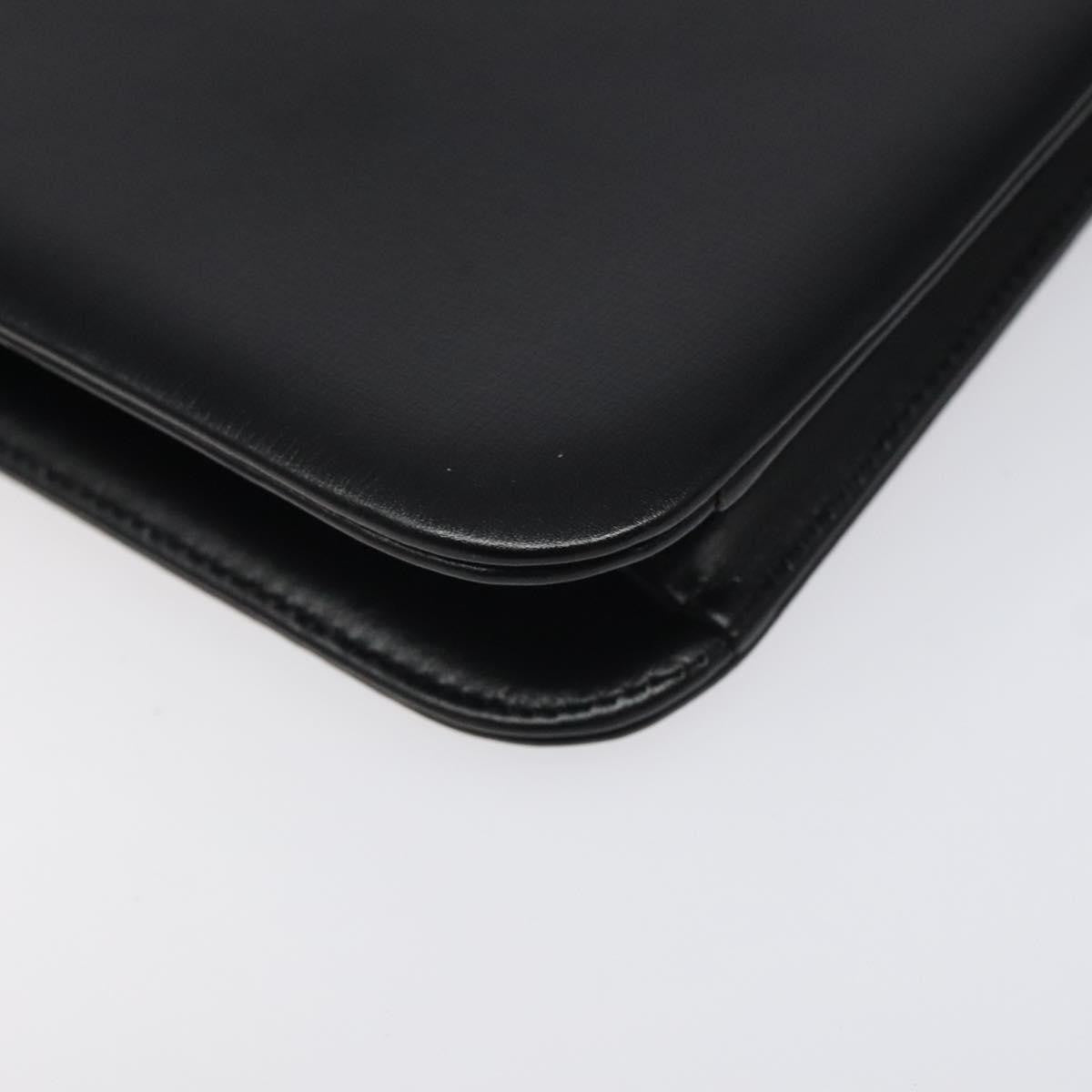 Christian Dior Flap chain Shoulder bag Leather, BLACK, LEATHER, Shoulder bag