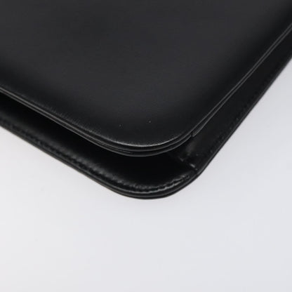 Christian Dior Flap chain Shoulder bag Leather, BLACK, LEATHER, Shoulder bag