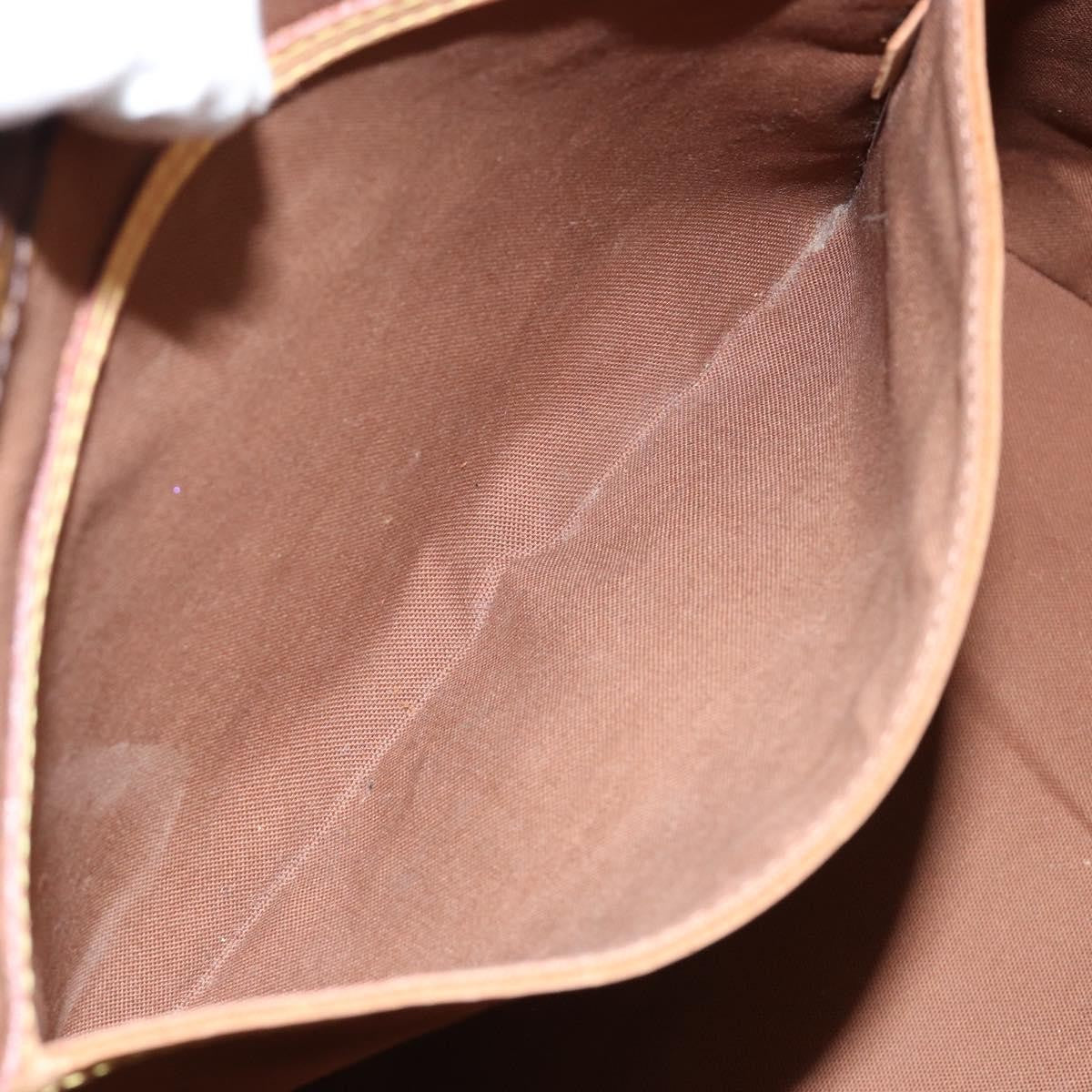 Louis Vuitton Cabas Mezzo Monogram Canvas, BROWN, CANVAS, Tote bag