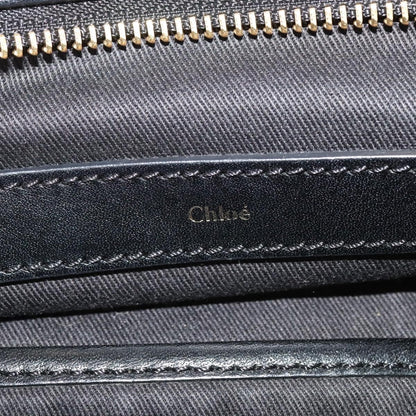 Chloe Alice Satchel Leather, PINK, LEATHER, Handbag