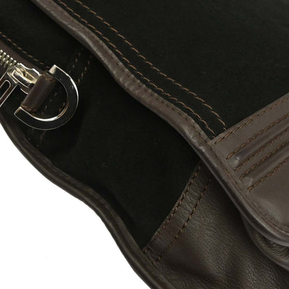 Loewe Amazona Bag Suede, BLACK, SUEDE, Handbag