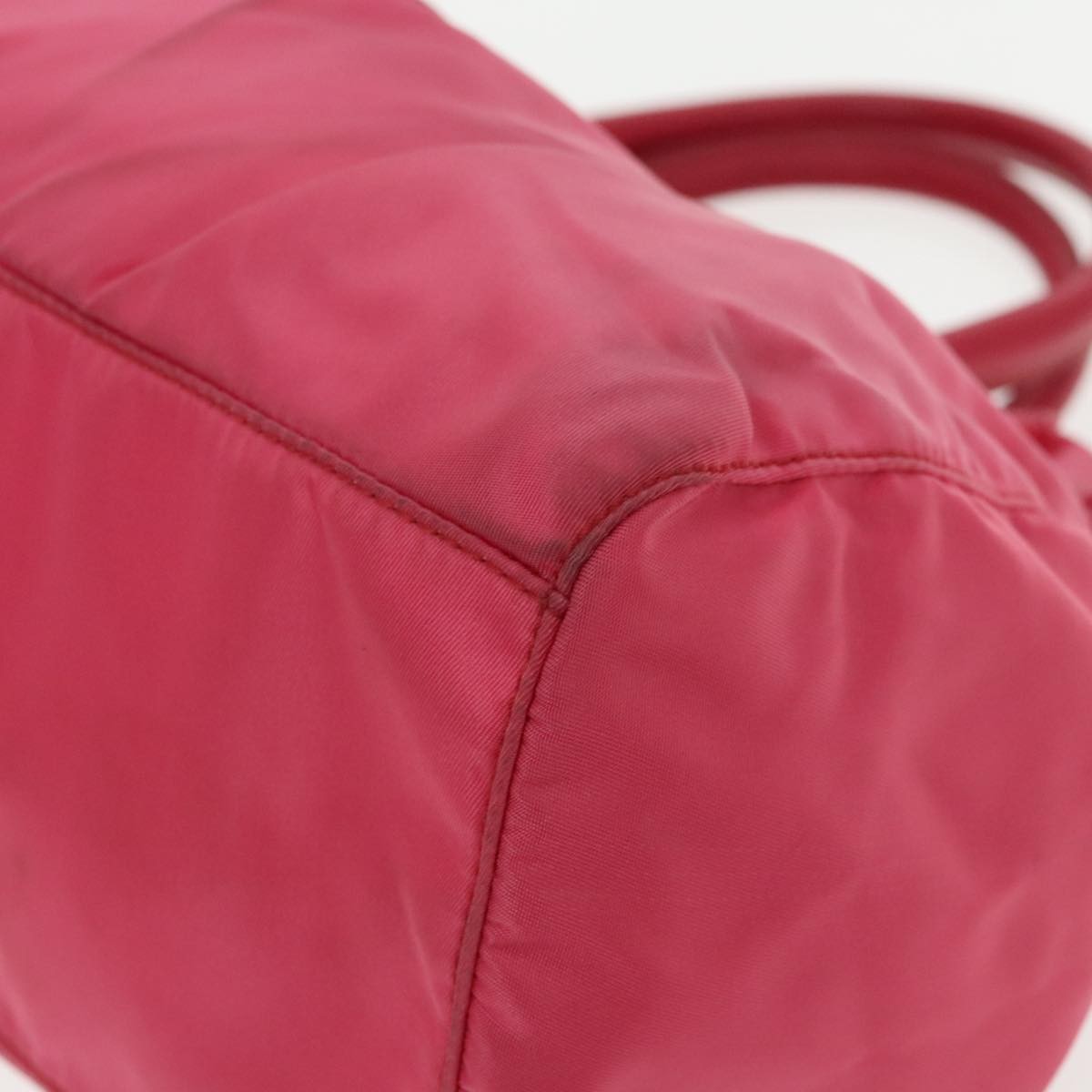 Prada Bow Convertible Tote Tessuto, PINK, NYLON, Tote bag