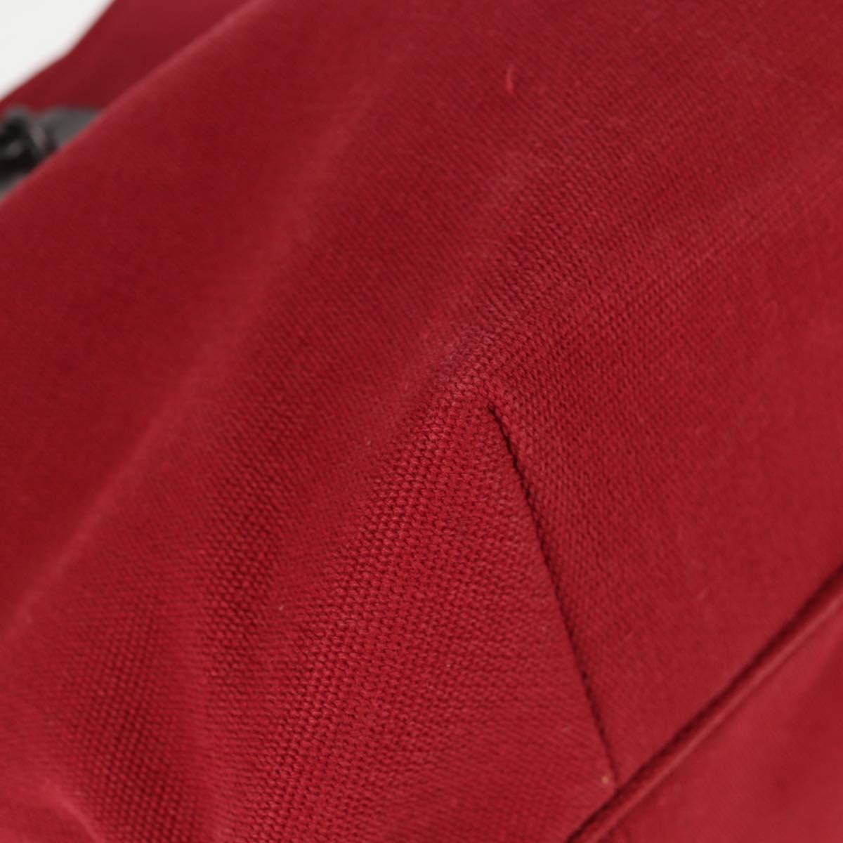 Bottega Veneta Double Chain Tote Canvas, RED, CANVAS, Tote bag