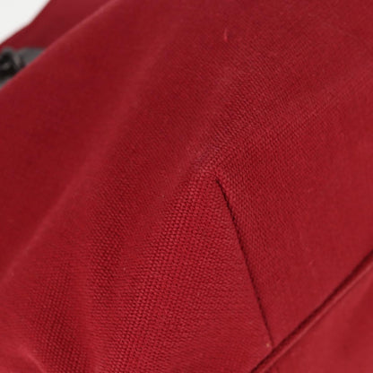 Bottega Veneta Double Chain Tote Canvas, RED, CANVAS, Tote bag