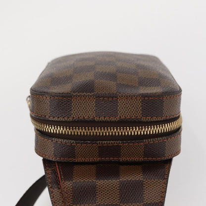 Louis Vuitton Geronimos Waist Bag Damier, BROWN, CANVAS, Shoulder bag