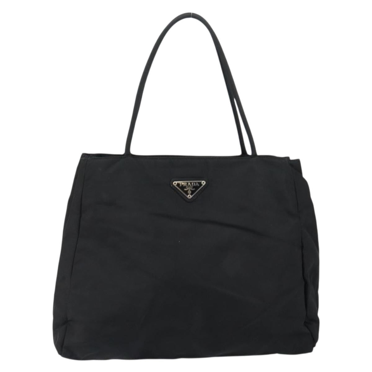 Prada Vintage Handbag Tessuto, BLACK, NYLON, Handbag