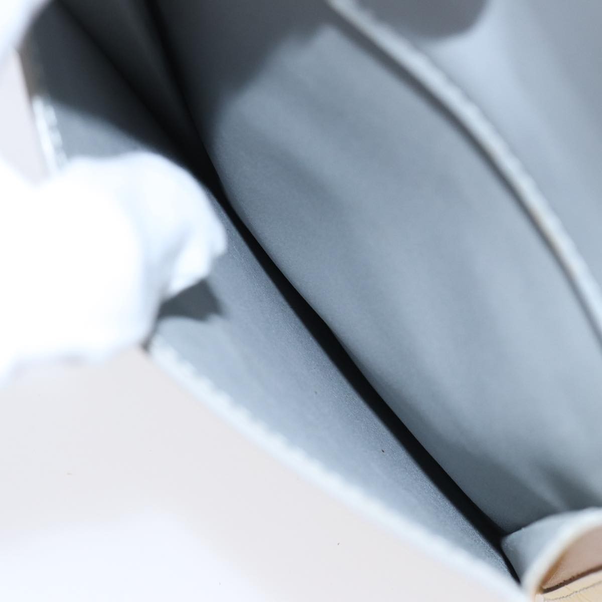 Louis Vuitton Mott Handbag Monogram Vernis, YELLOW, PATENT_LEATHER, Handbag