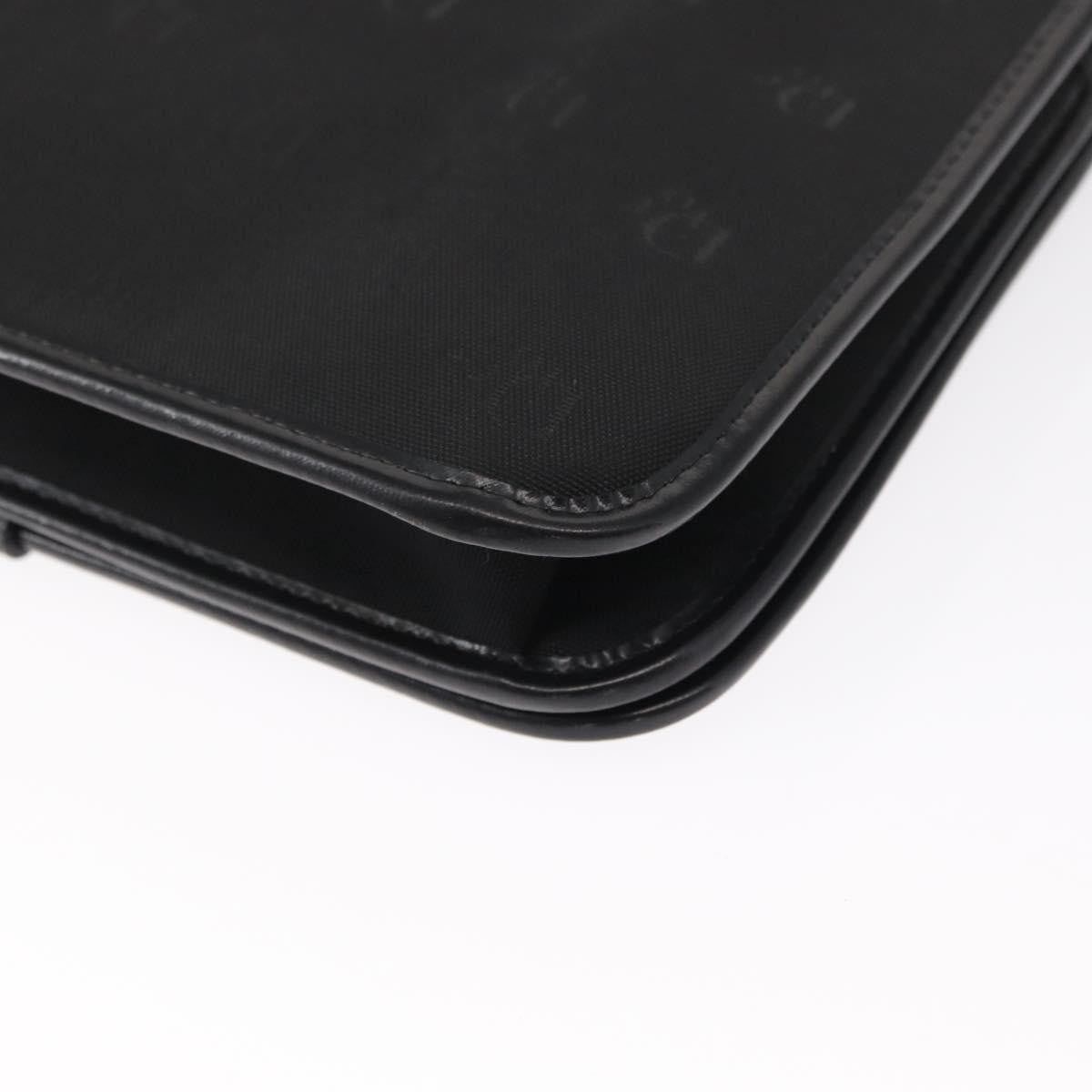 Christian Dior Vintage Shoulder Bag Nylon, BLACK, NYLON, Shoulder bag