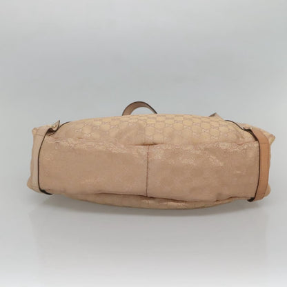 Gucci Abbey Shoulder Bag GG Canvas, BEIGE, CANVAS, Tote bag