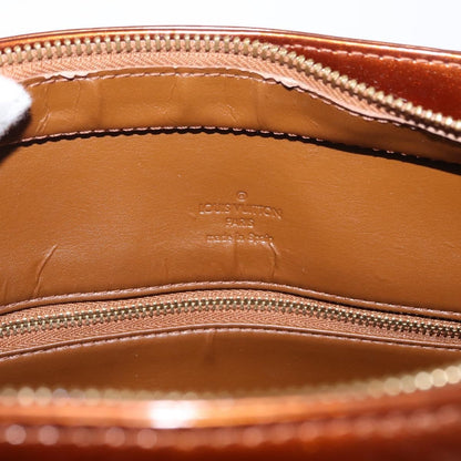 Louis Vuitton Houston Handbag Monogram Vernis, BROWN, PATENT_LEATHER, Handbag