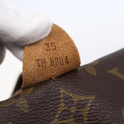 Louis Vuitton Sac Souple Handbag Monogram Canvas, BROWN, CANVAS, Travel bag