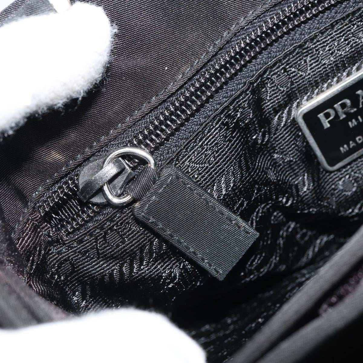 Prada Vintage Handbag Tessuto, BLACK, NYLON, Handbag