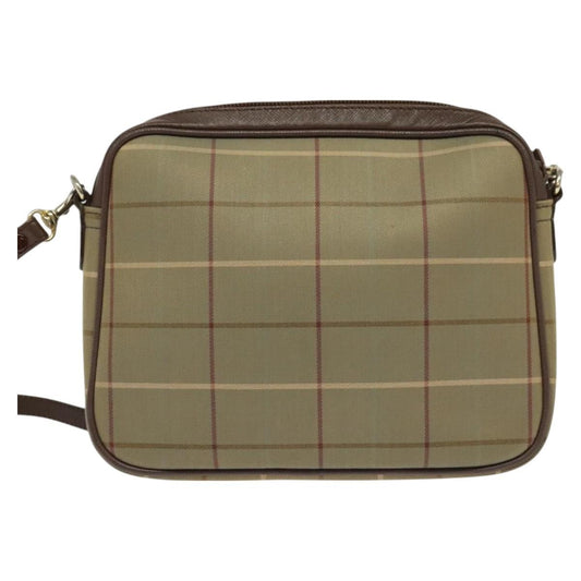 Burberry Nova check Shoulder bag Canvas, BROWN, CANVAS, Shoulder bag