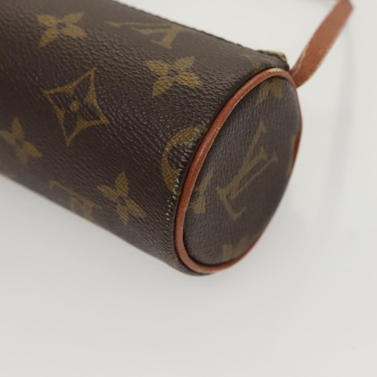Louis Vuitton Papillon Pochette Monogram Canvas, BROWN, CANVAS, Clutche & pouche