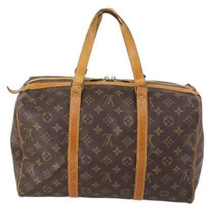 Louis Vuitton Sac Souple Handbag Monogram Canvas, BROWN, CANVAS, Travel bag