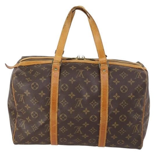 Louis Vuitton Sac Souple Handbag Monogram Canvas, BROWN, CANVAS, Travel bag