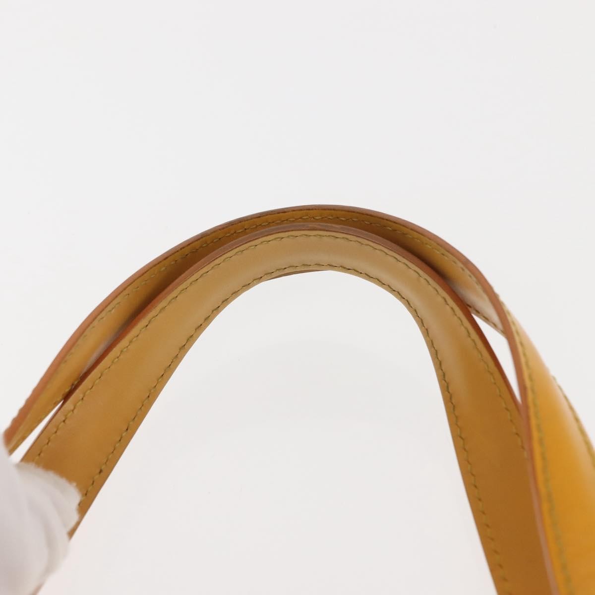 Louis Vuitton Saint Jacques Handbag Epi Leather, YELLOW, LEATHER, Handbag