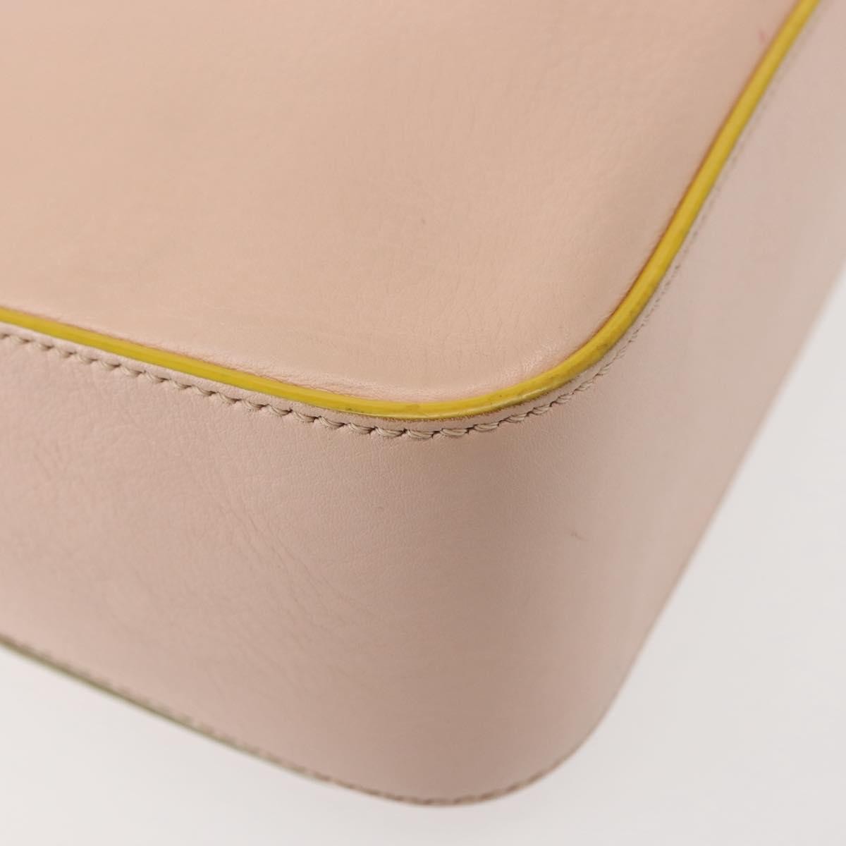 Fendi 3Baguette Convertible Crossbody Calfskin, PINK, LEATHER, Crossbody bag