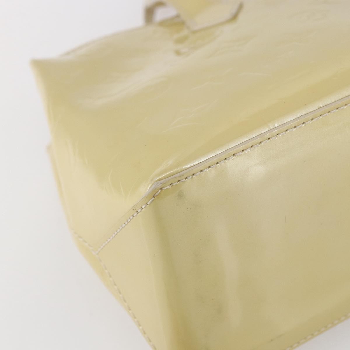 Louis Vuitton Wilshire Handbag Monogram Vernis, BEIGE, PATENT_LEATHER, Handbag