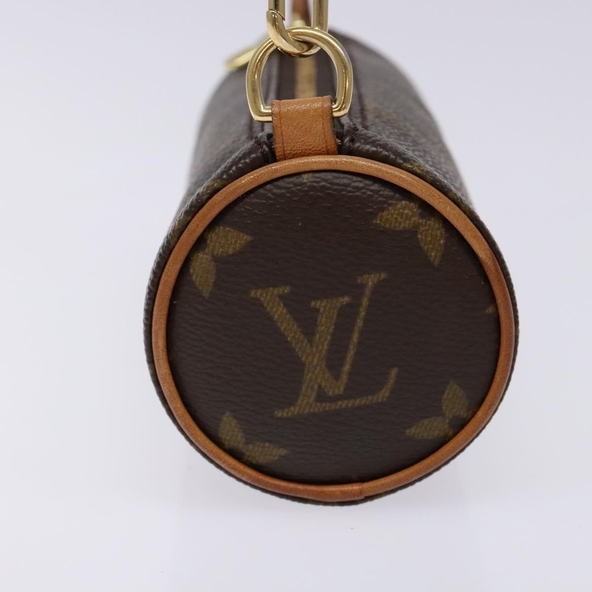 Louis Vuitton Papillon Pochette Monogram Canvas, BROWN, CANVAS, Handbag