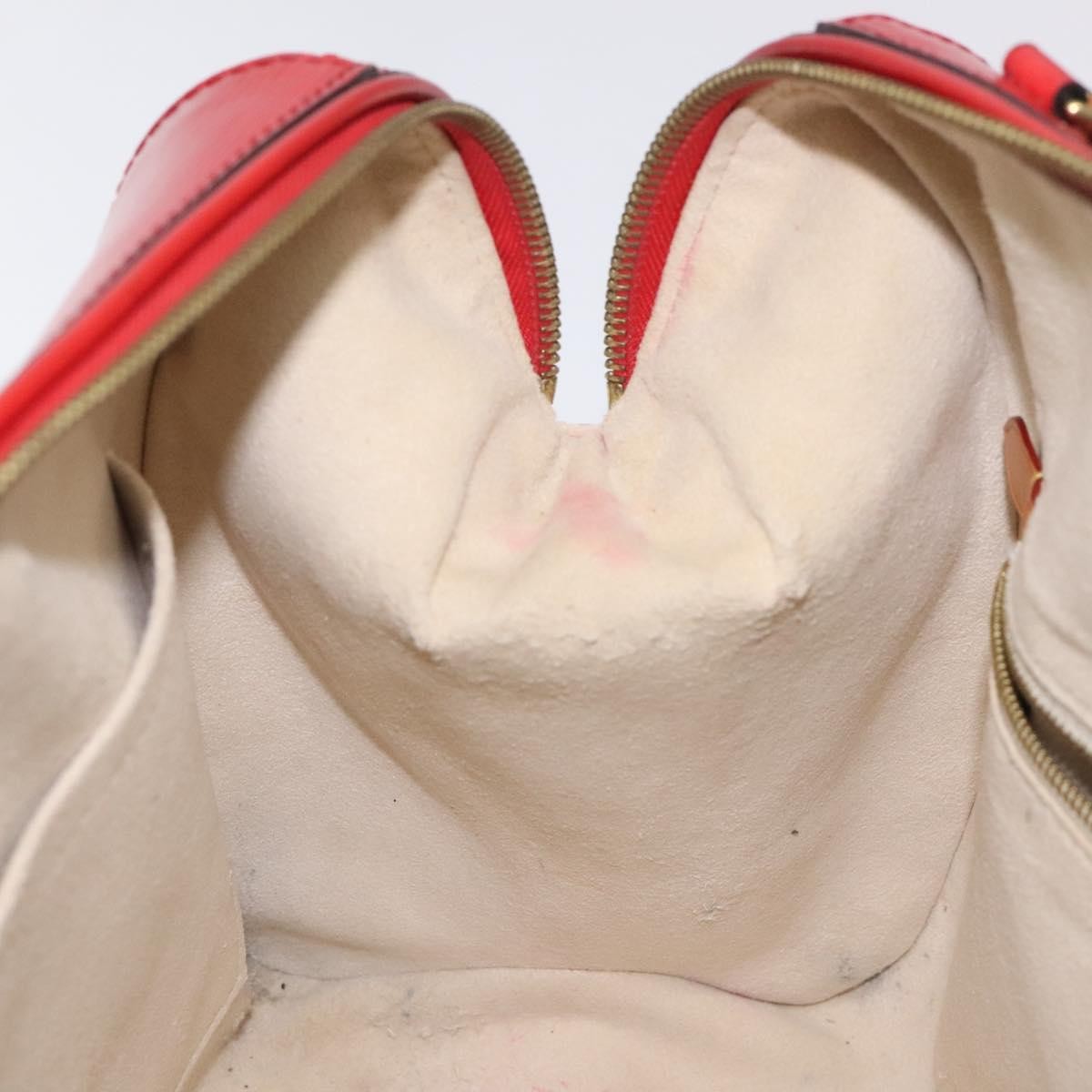 Louis Vuitton Doc Handbag Epi Leather, RED, LEATHER, Handbag