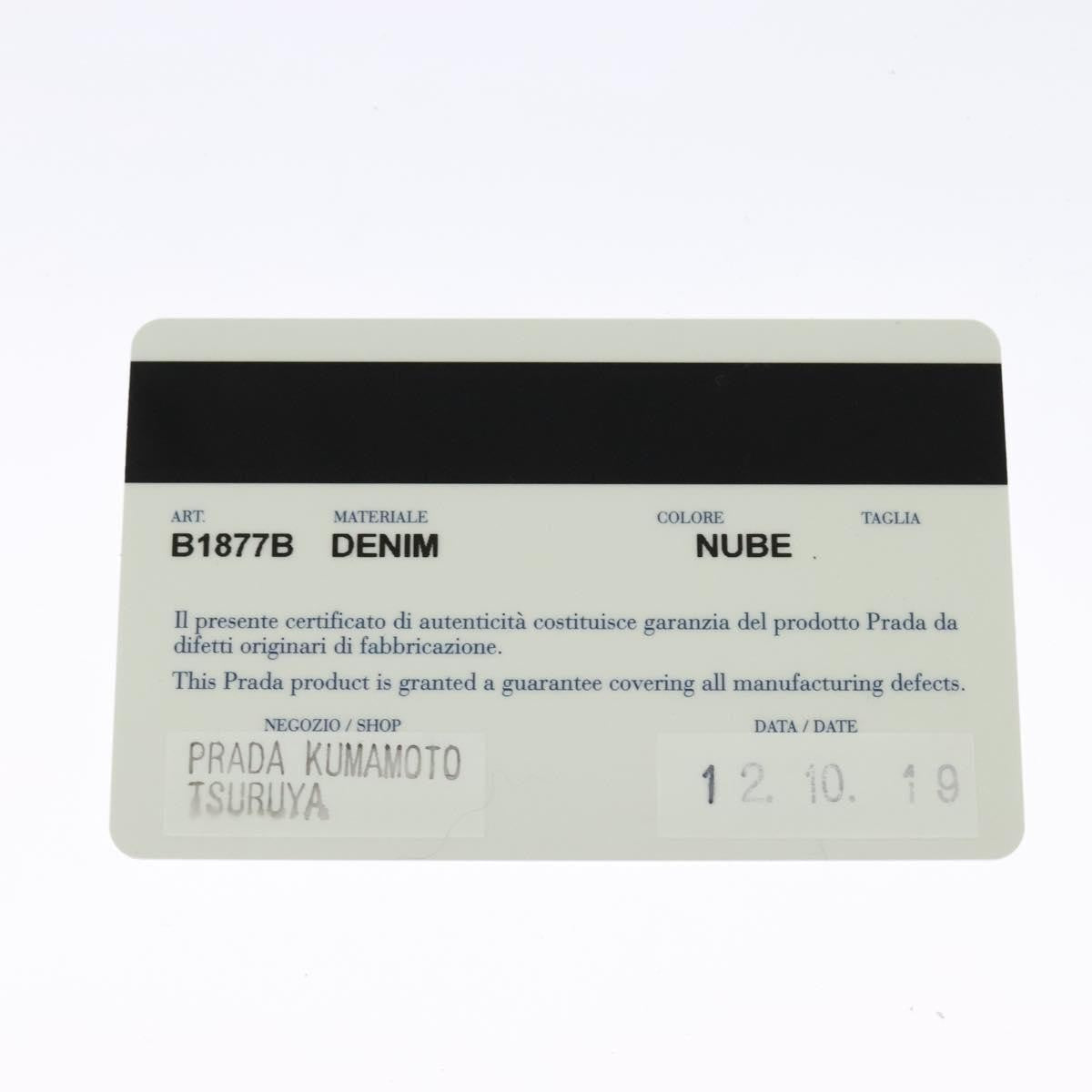 Prada Canapa Tote Canvas, GRAY, CANVAS, Tote bag