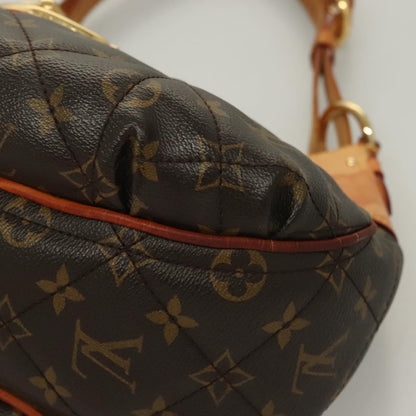 Louis Vuitton City Handbag Monogram Etoile, BROWN, CANVAS, Shoulder bag