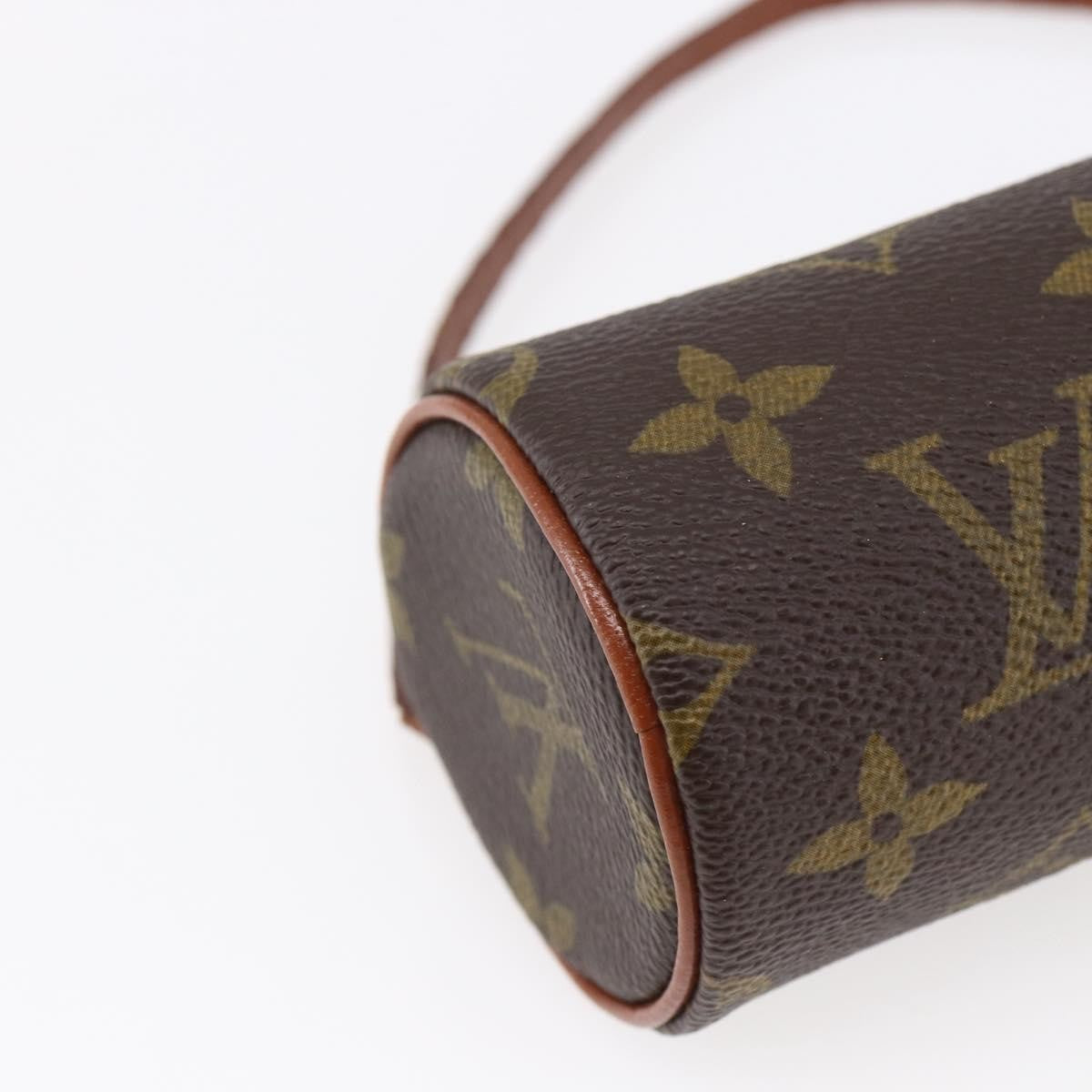 Louis Vuitton Papillon Pochette Monogram Canvas, BROWN, CANVAS, Handbag