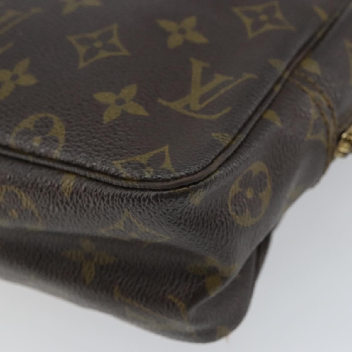 Louis Vuitton Trousse Toilette Monogram Canvas, BROWN, CANVAS, Clutche & pouche