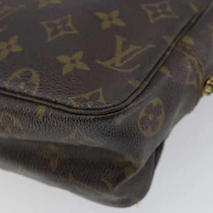 Louis Vuitton Trousse Toilette Monogram Canvas, BROWN, CANVAS, Clutche & pouche