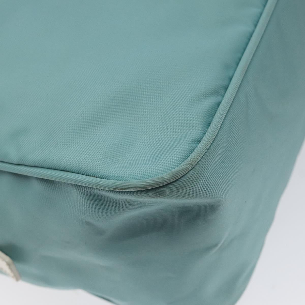 Prada Vintage Handbag Tessuto, BLUE, NYLON, Handbag