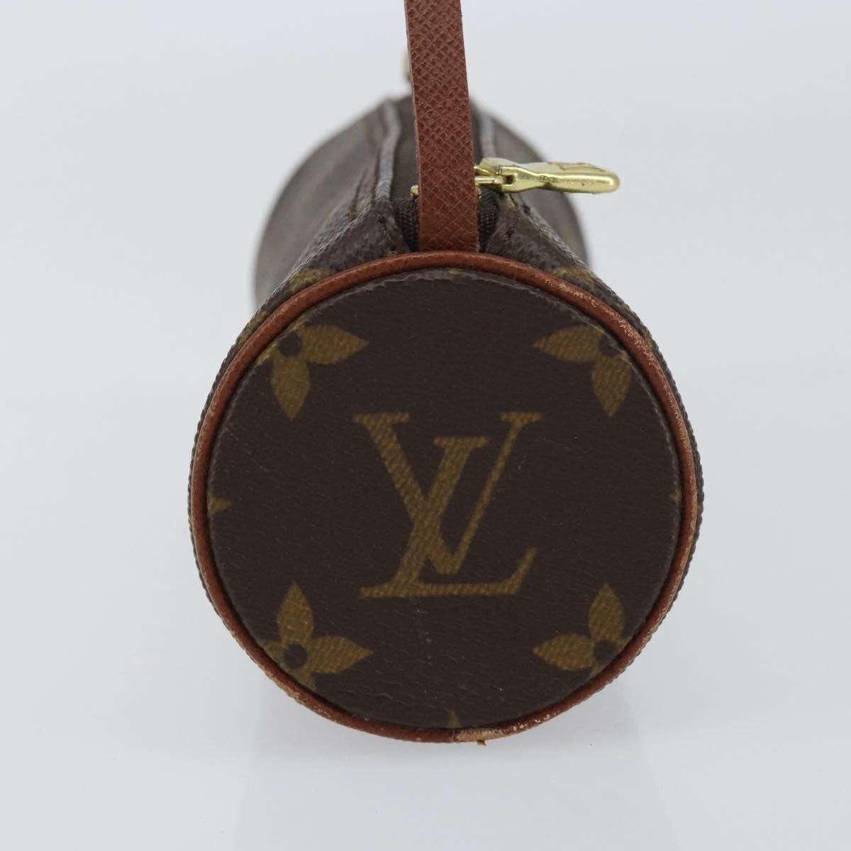 Louis Vuitton Papillon Pochette Monogram Canvas, BROWN, CANVAS, Clutche & pouche